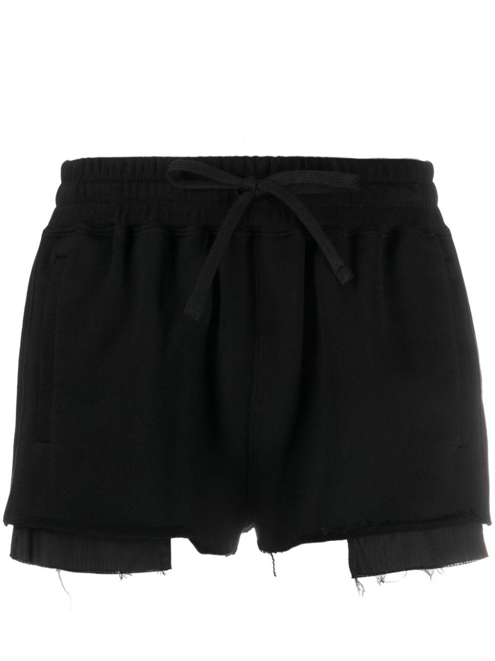 Shorts con cordones de Miu Miu de color Negro | Lyst