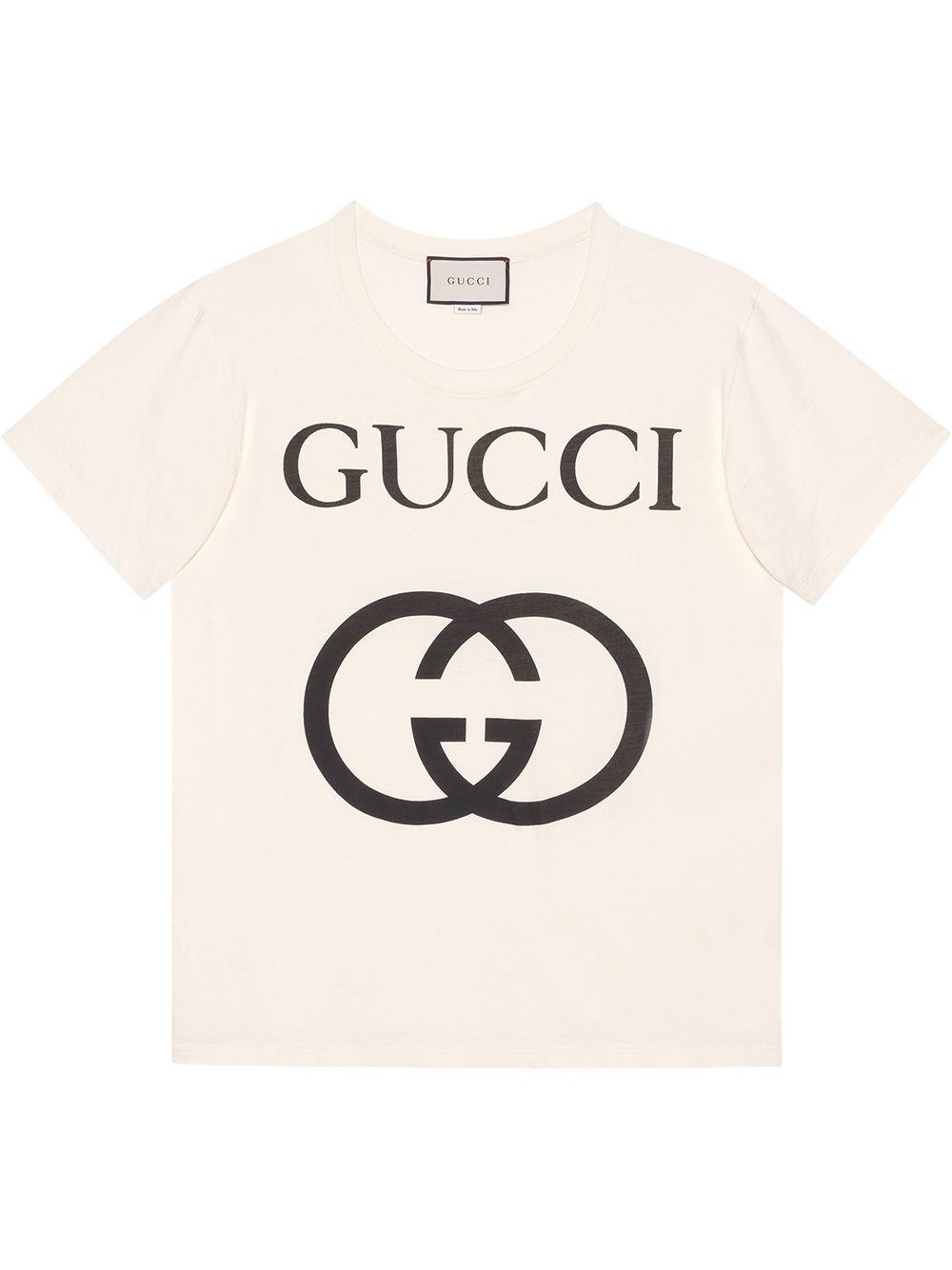 gucci white t
