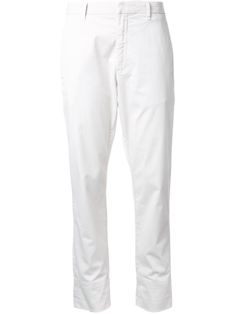 Hope Cotton 'news' Trousers in White - Lyst