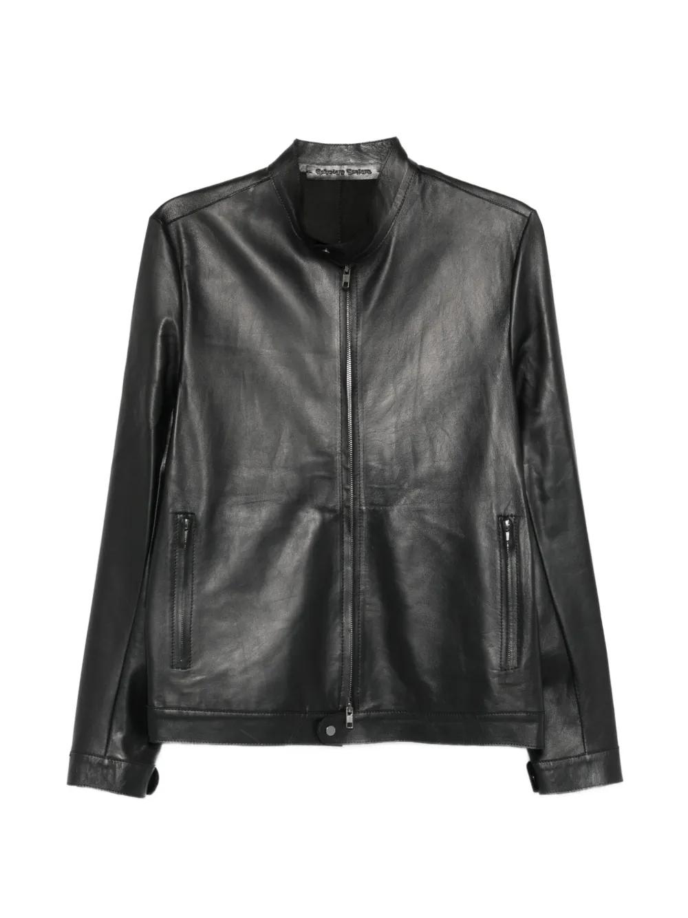 ジャケット・アウター SavatoreSantoro archive darKwear leather salvatore-santoro-black-Zip-Up