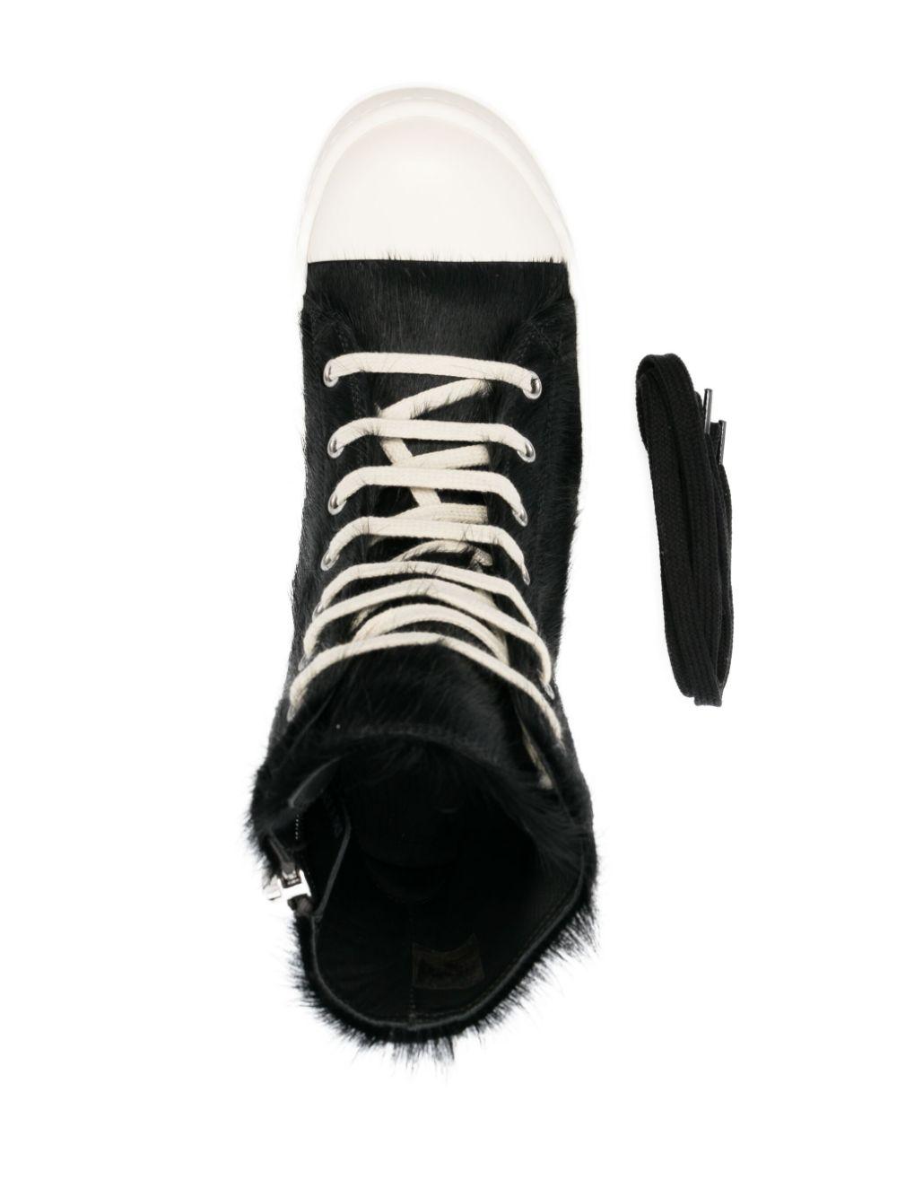 RICK OWENS Barre ヴィンテージ ファー スニーカー RICK OWENS Barre ヴィンテージ ファー スニーカー