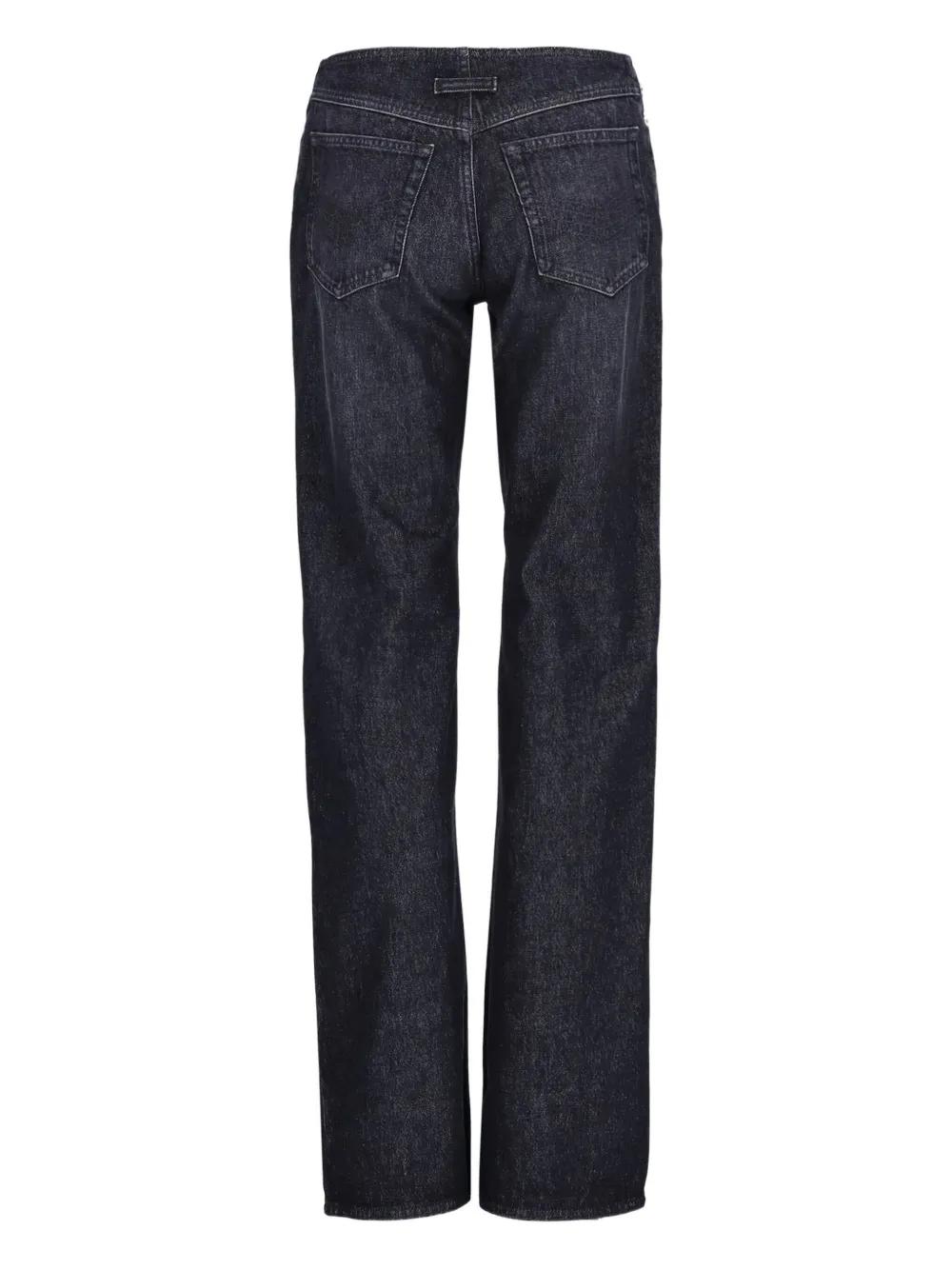 Jean Paul Gaultier Zippped Jeans in Blue Lyst