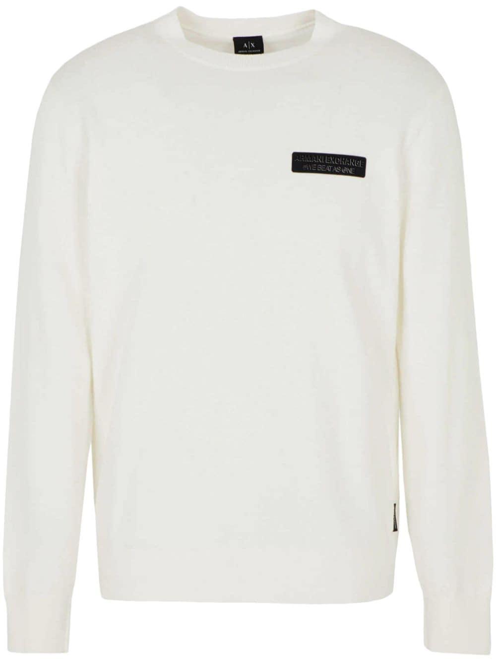 Armani Exchange logo-print Sweatshirt - Farfetch