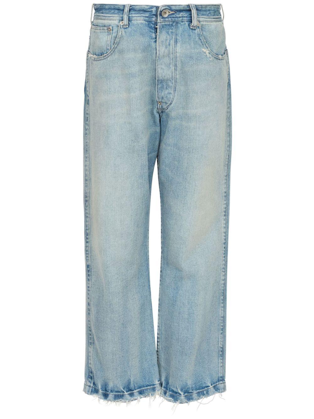 Maison Margiela メンズ ブルー ポケット デニム ジーンズ