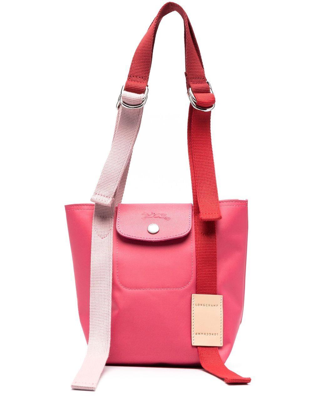 Longchamp Small Le Pliage Re-play Tote Bag in Pink | Lyst