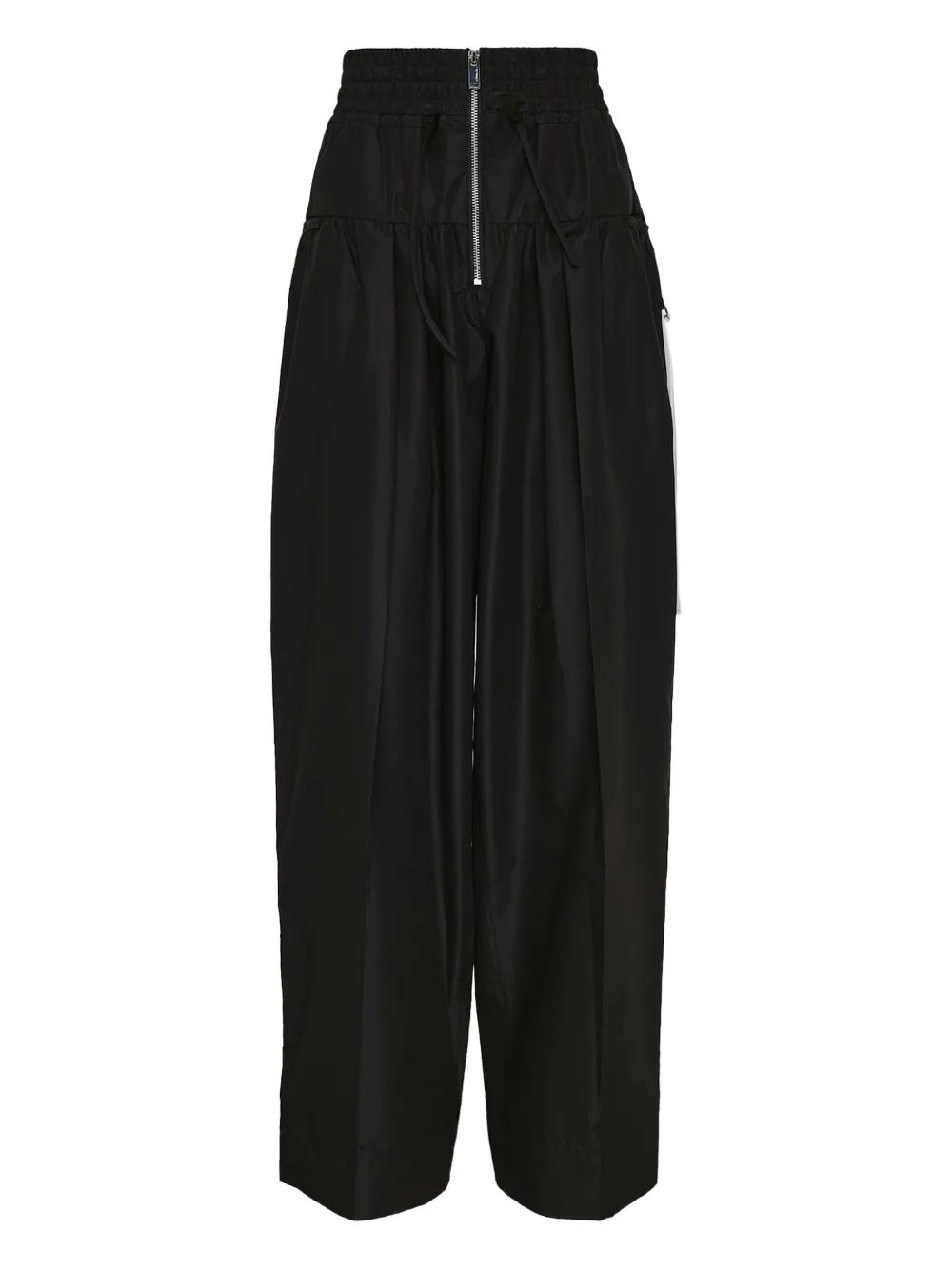 3.1 Phillip Lim パンツ（その他） 黒 2020325E0048 3.1 Phillip Lim Wool Blend Knit Waist Straight Leg Pants