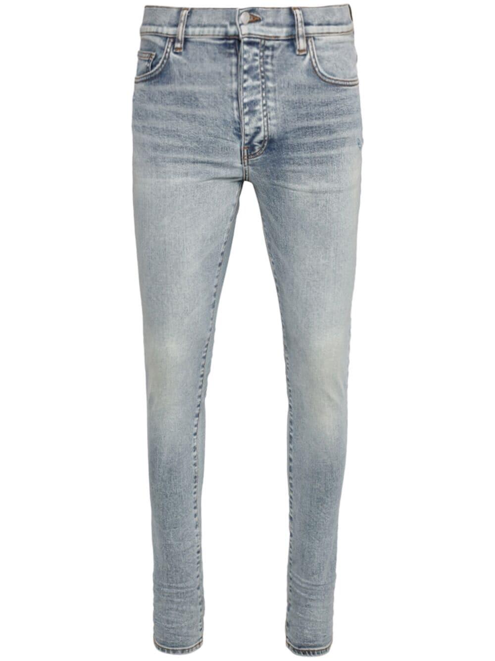 Amiri Stack Skinny Jeans in Blue for Men | Lyst