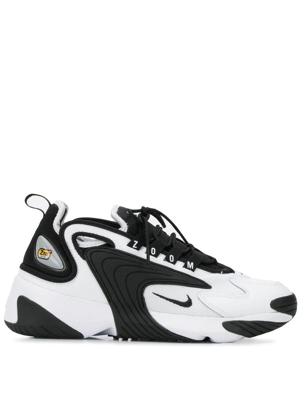 Nike Leather Zoom 2k In White Black Black Lyst Nike Leather Zoom 2k In White Black Black Lyst