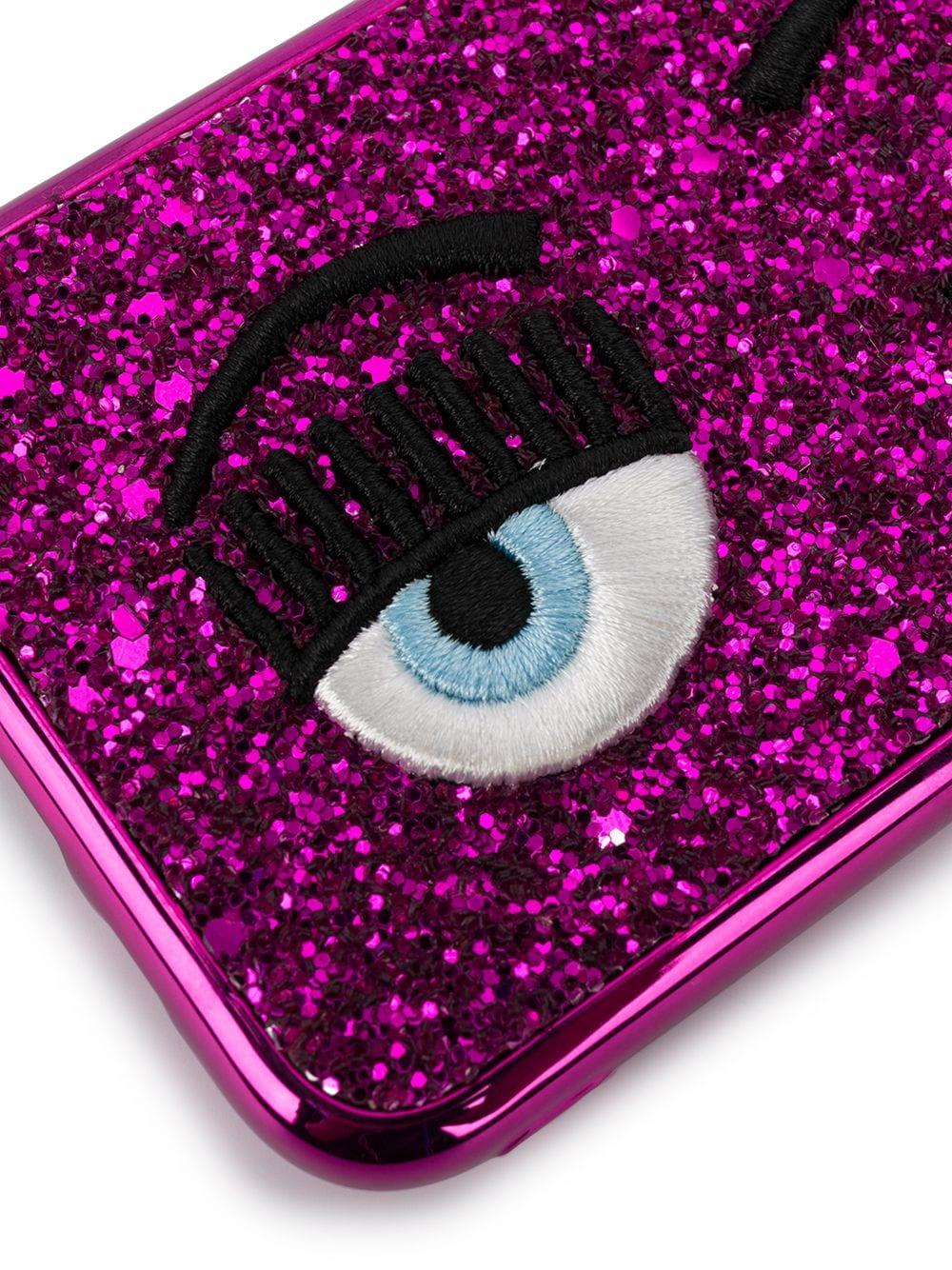 Cover per iPhone 11 Pro Flirting con glitter di Chiara Ferragni in Rosa |  Lyst