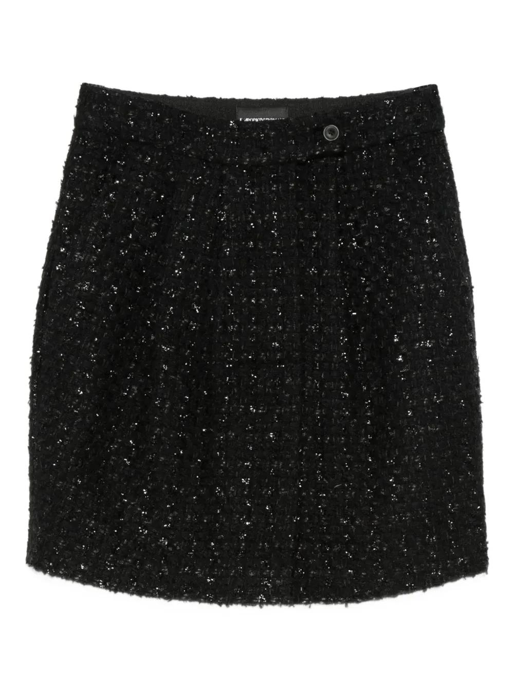 スカート EMPORIO ARMANI Woman Wrap-skirt Black EW000568AF12188 UC001 スカート EMPORIO ARMANI Woman Wrap-skirt Black