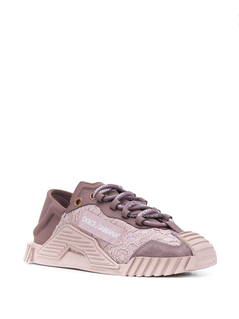 dolce and gabbana purple shoes