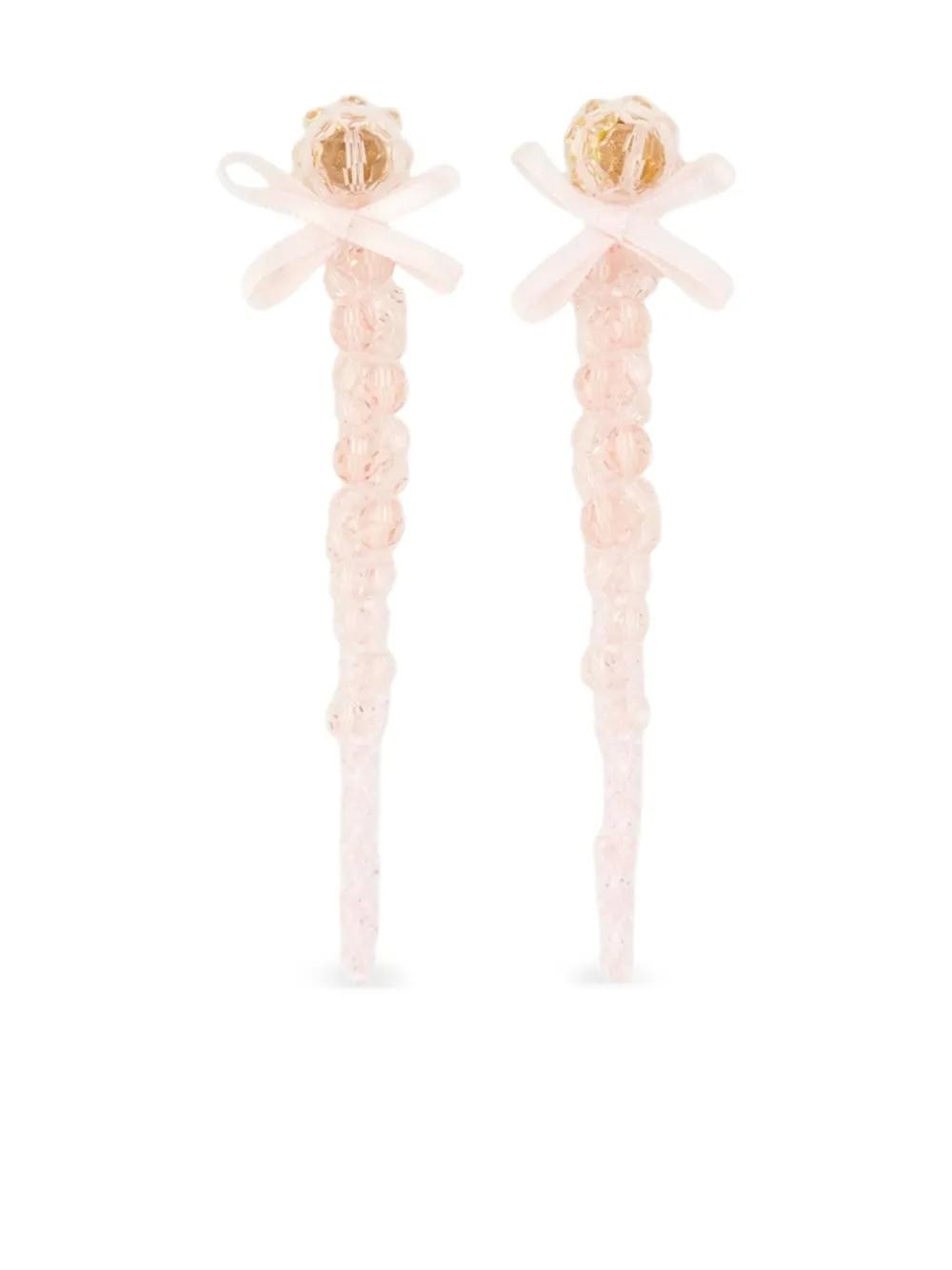 【送料&関税込】Simone Rocha Crystal Flower Bow Barrette Flower Hair Clip – Simone Rocha