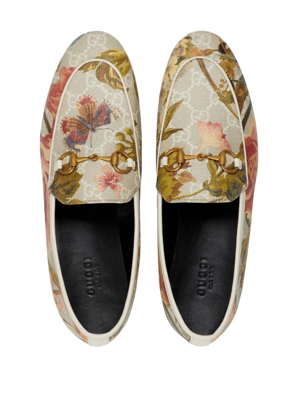 Gucci Jordaan Leather Loafers in Pink Lyst
