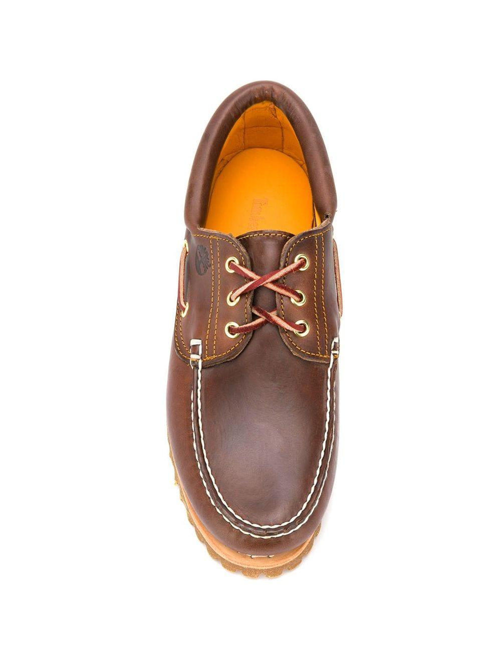 timberland chunky boat shoes