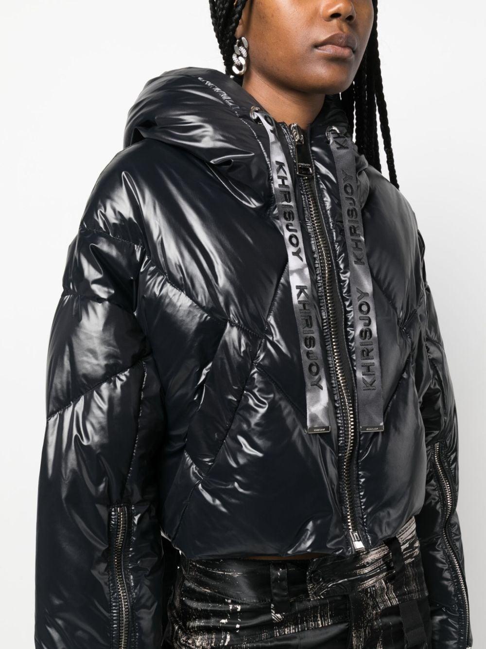 Khrisjoy Quilted Cropped zip-up Ski Jacket - Farfetch