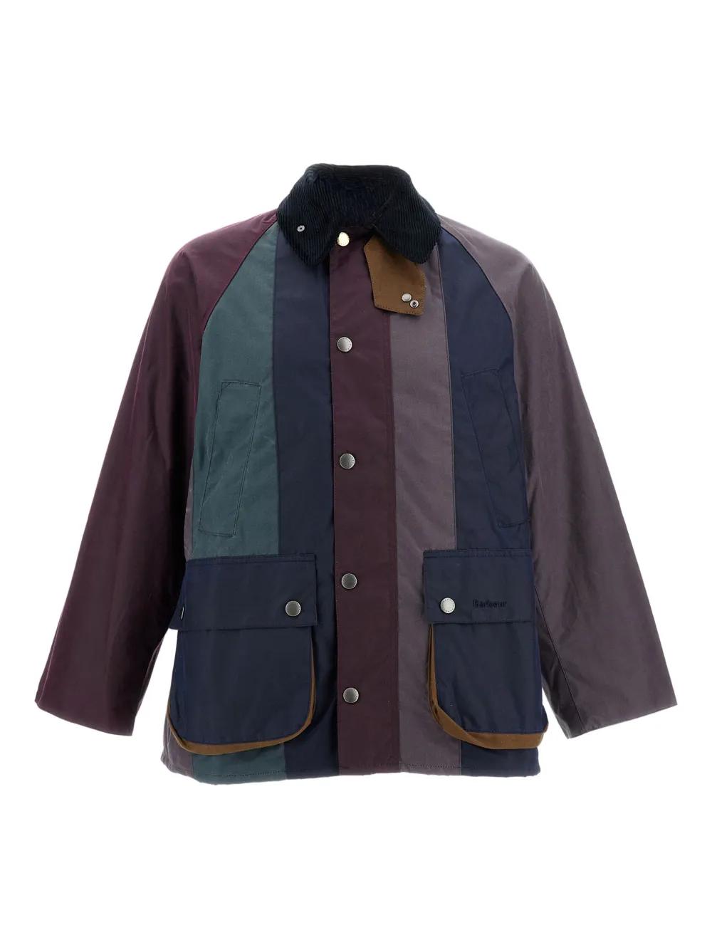 Barbour X Paul Smith Striped-Pattern Jacket in Blue for Men | Lyst