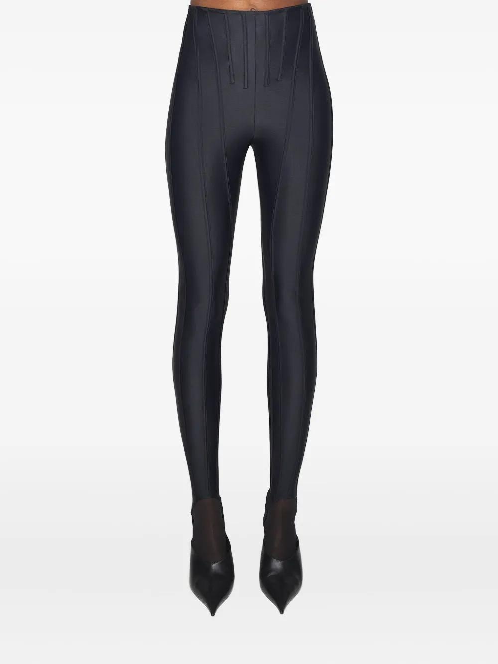 パンツ MUGLER Woman Pants Black 24P1PA0404470 B99N1 Mugler Outlet: Pants woman - Black | Mugler pants