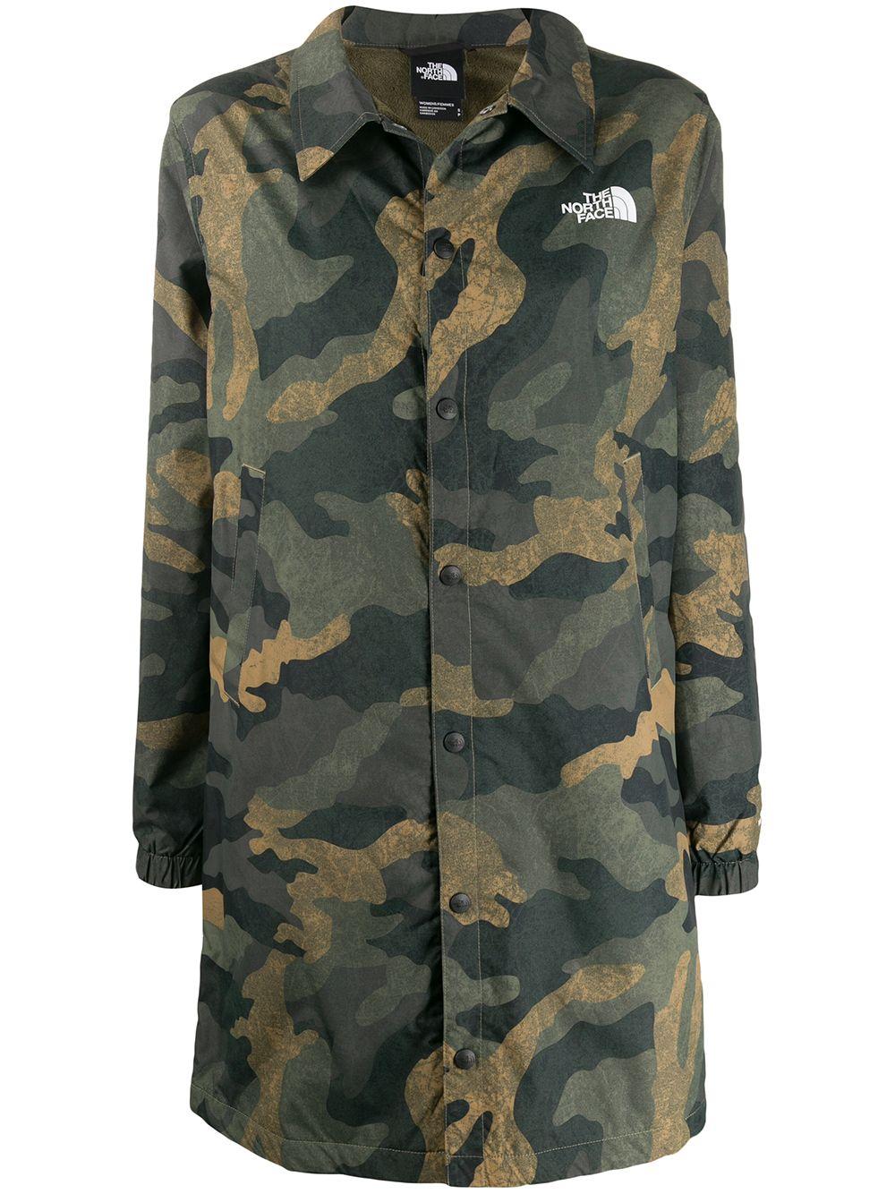 Camouflage Graphic Coach Jacket
