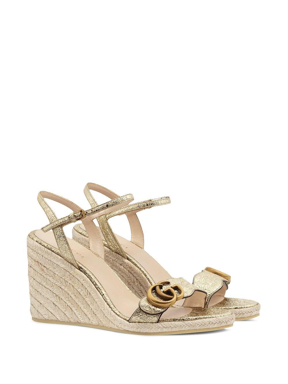 gucci wedge sandals
