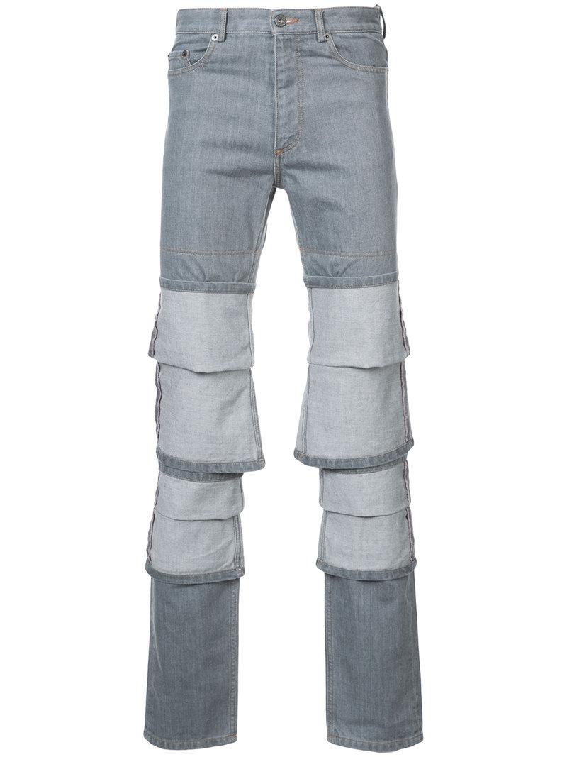 Y. Project Denim Multi-cuff Jeans in Blue - Lyst