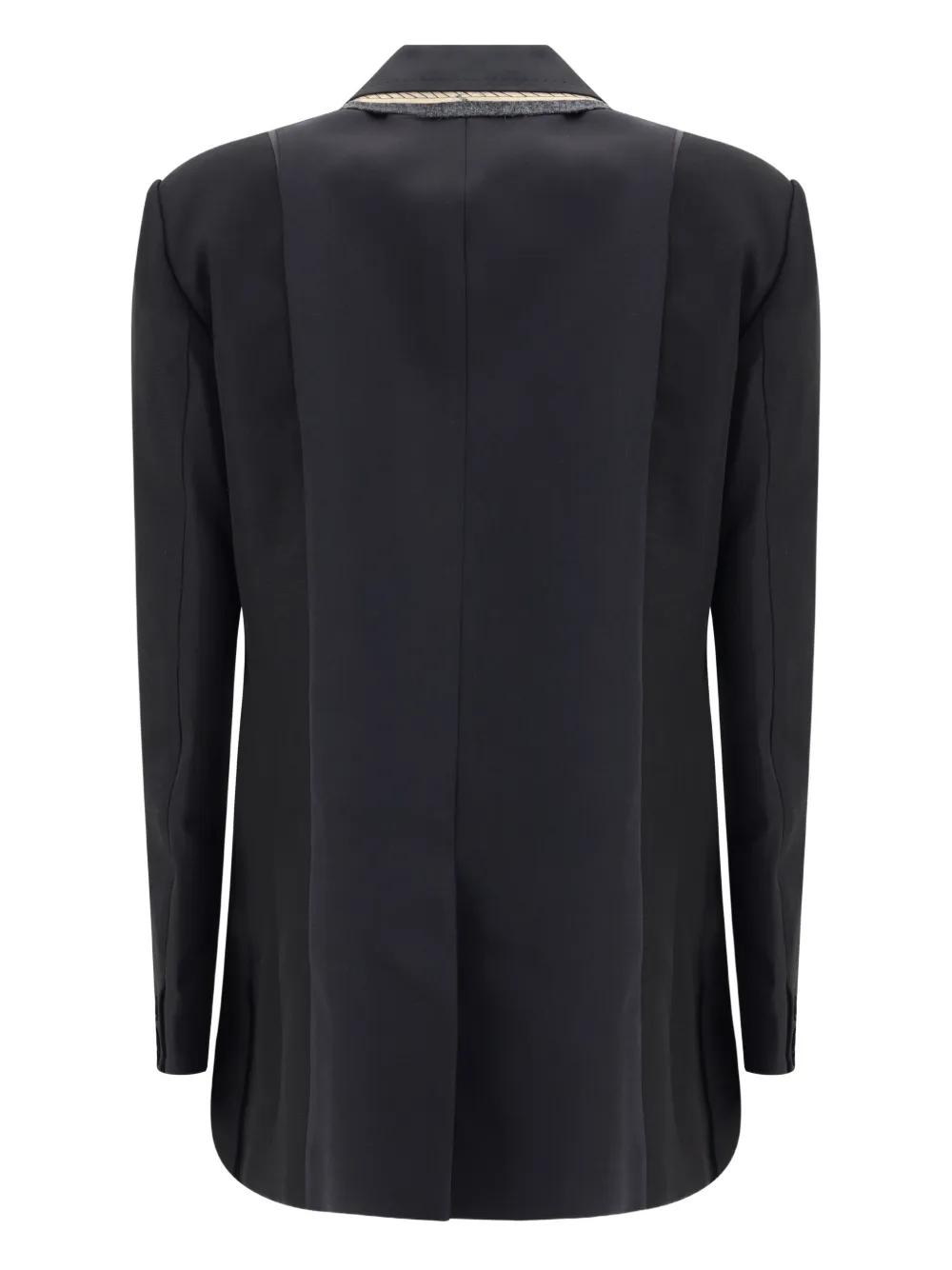 【VIP価格★関税込】Sacai/ Combined blazer Sacai Blazers, sport coats and suit jackets for Women