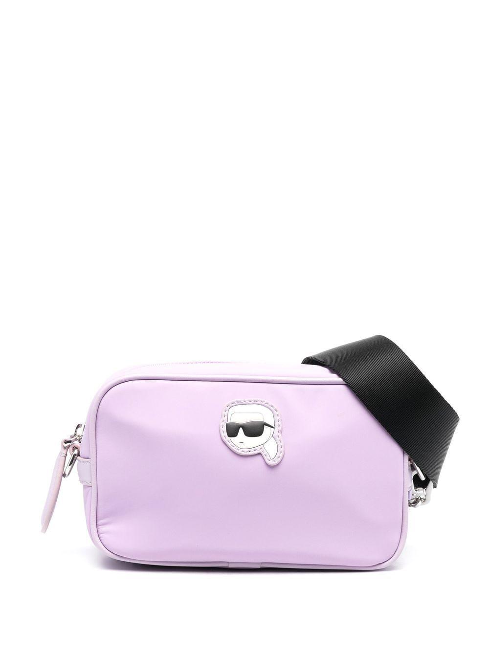 Karl Lagerfeld K/ikonik 2.0 Camera Bag in Pink Lyst