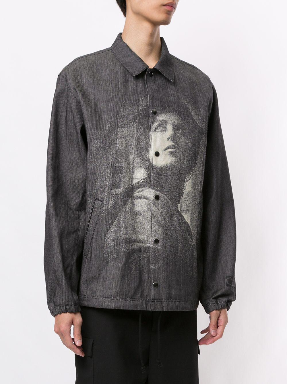 Undercover X Cindy Sherman Printed Shirt Jacket in Black for Men