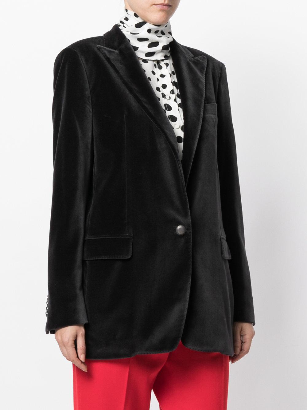 shirt collar with blazer