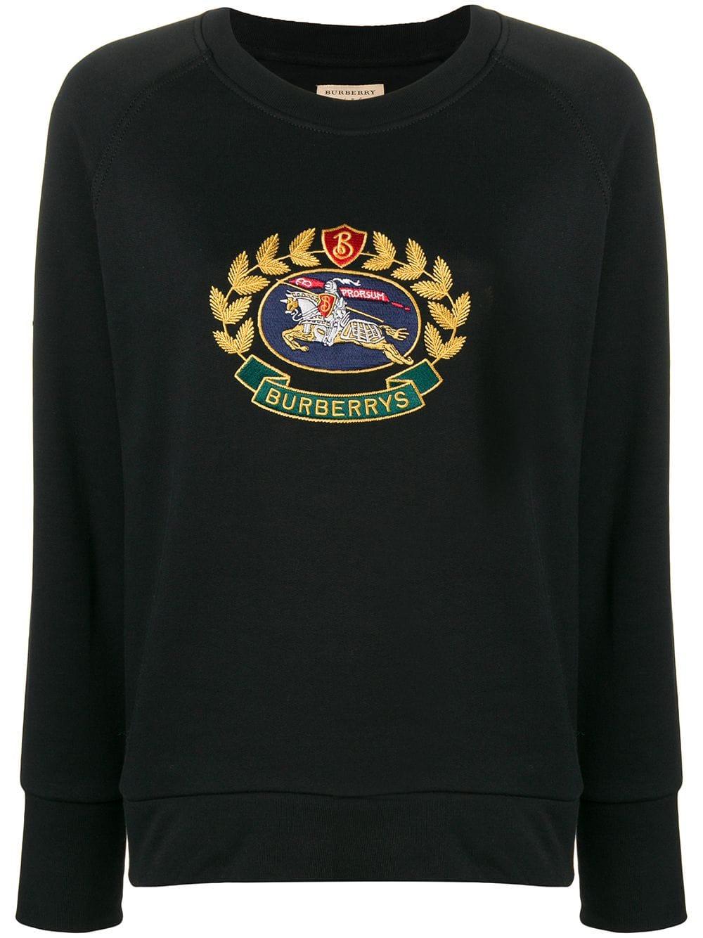 burberry archive logo sweatshirt