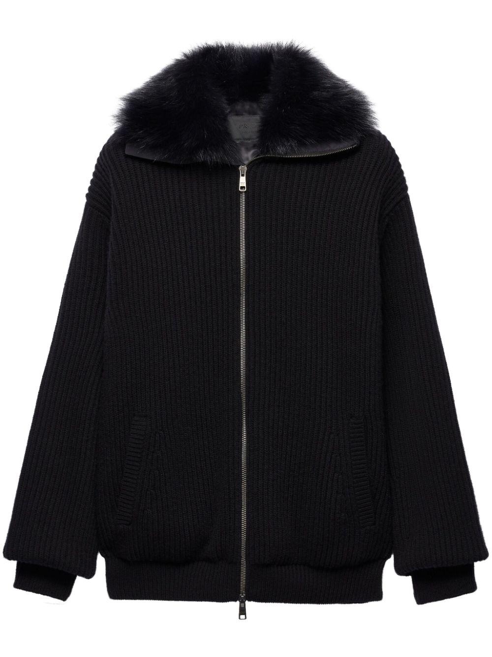 PRADA カーディガン ブラック