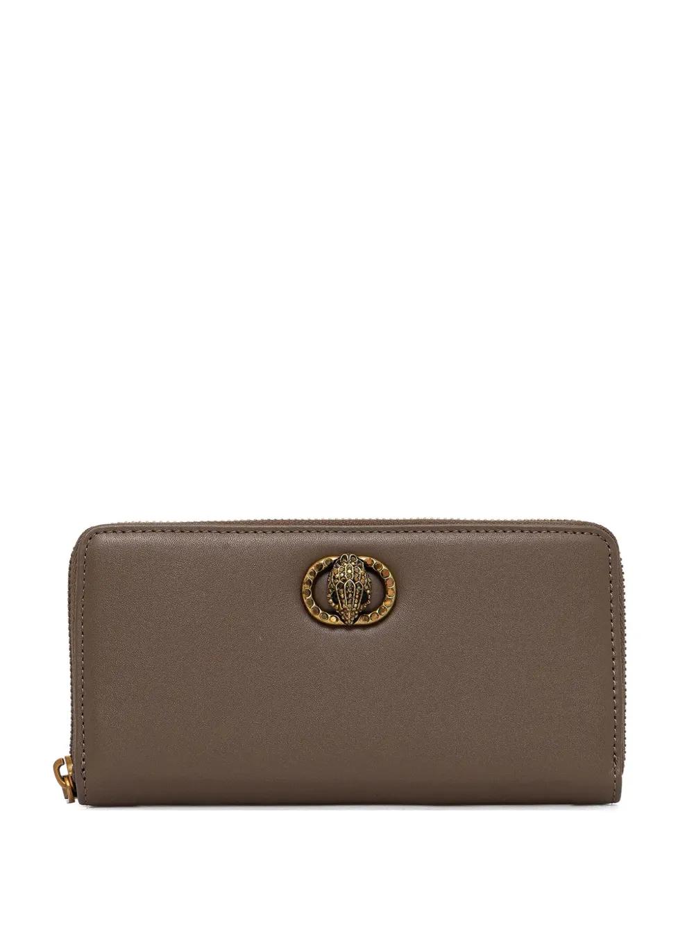 Kurt Geiger Kensington Eagle-Charm Wallet in Brown Lyst UK