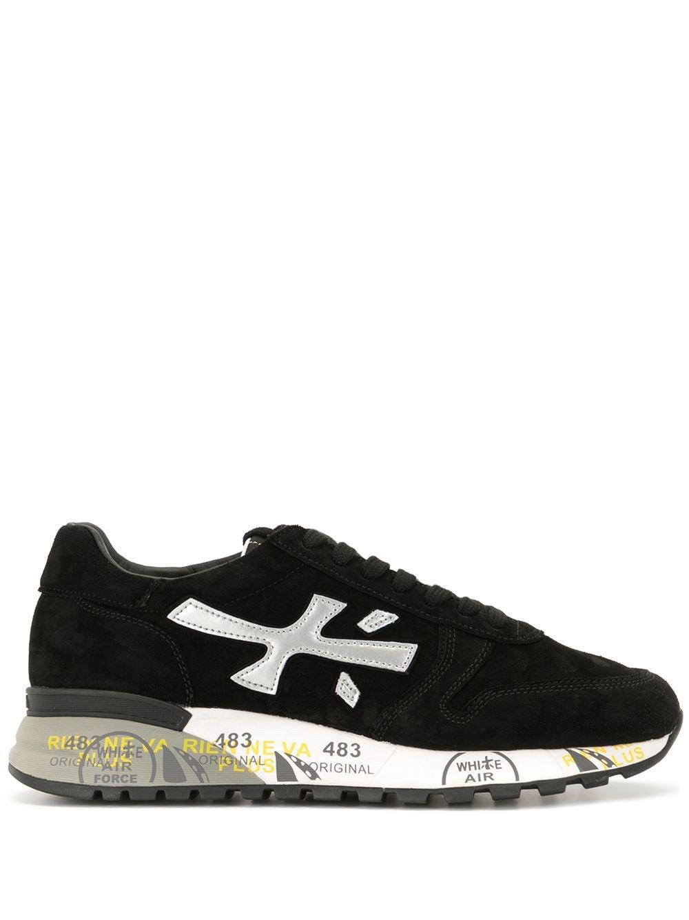 Premiata Leather Mick 4015 Low-top Sneakers in Black for Men - Lyst
