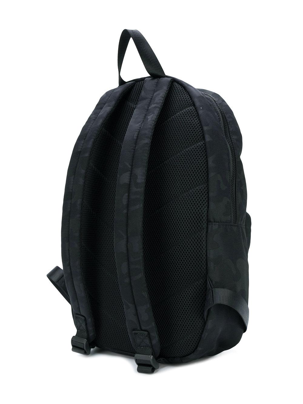 DIESEL Military Style Backpack in Black for Men - Lyst