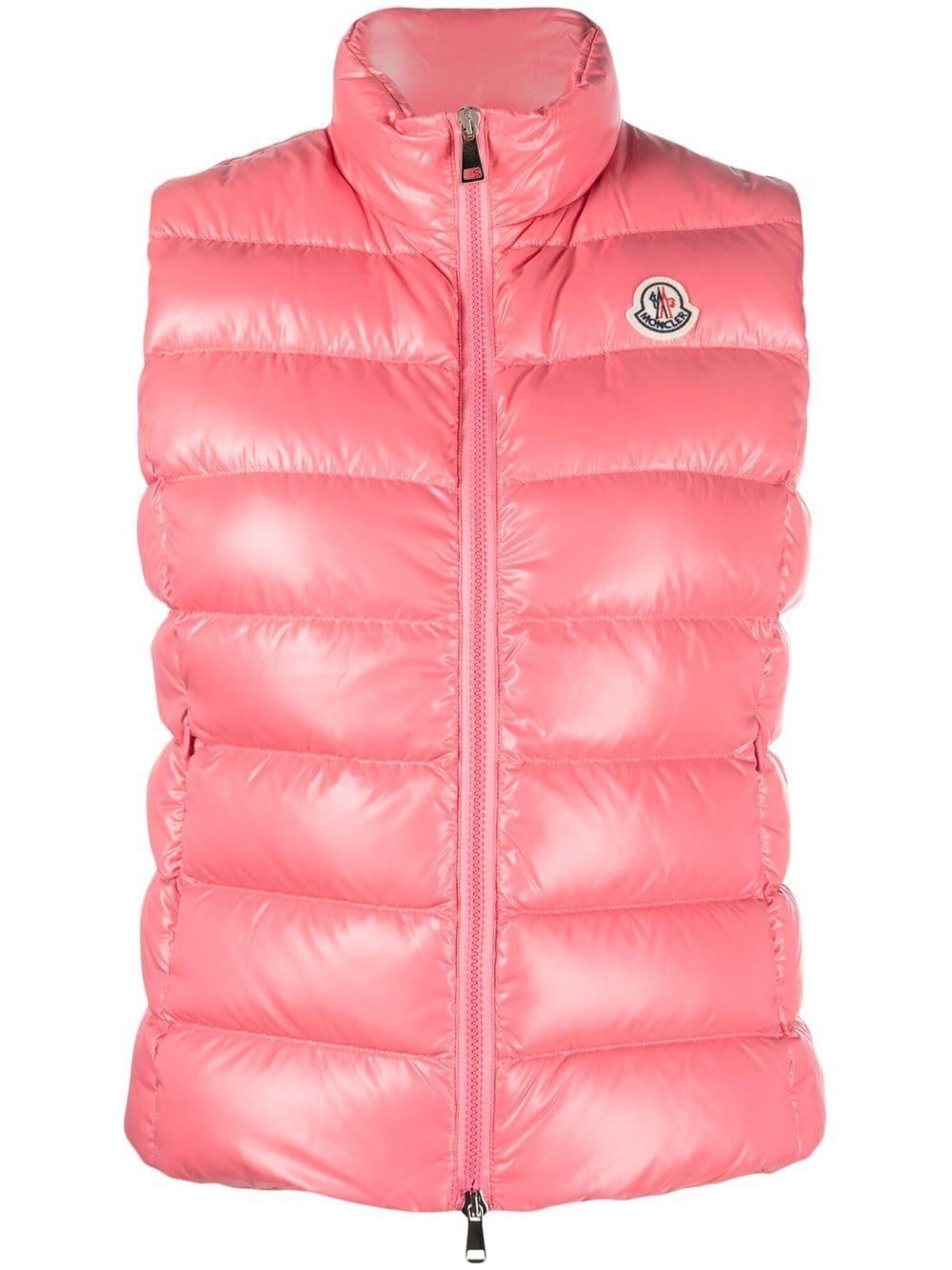 Moncler Synthetic Ghany Padded Down Gilet - Save 26% | Lyst