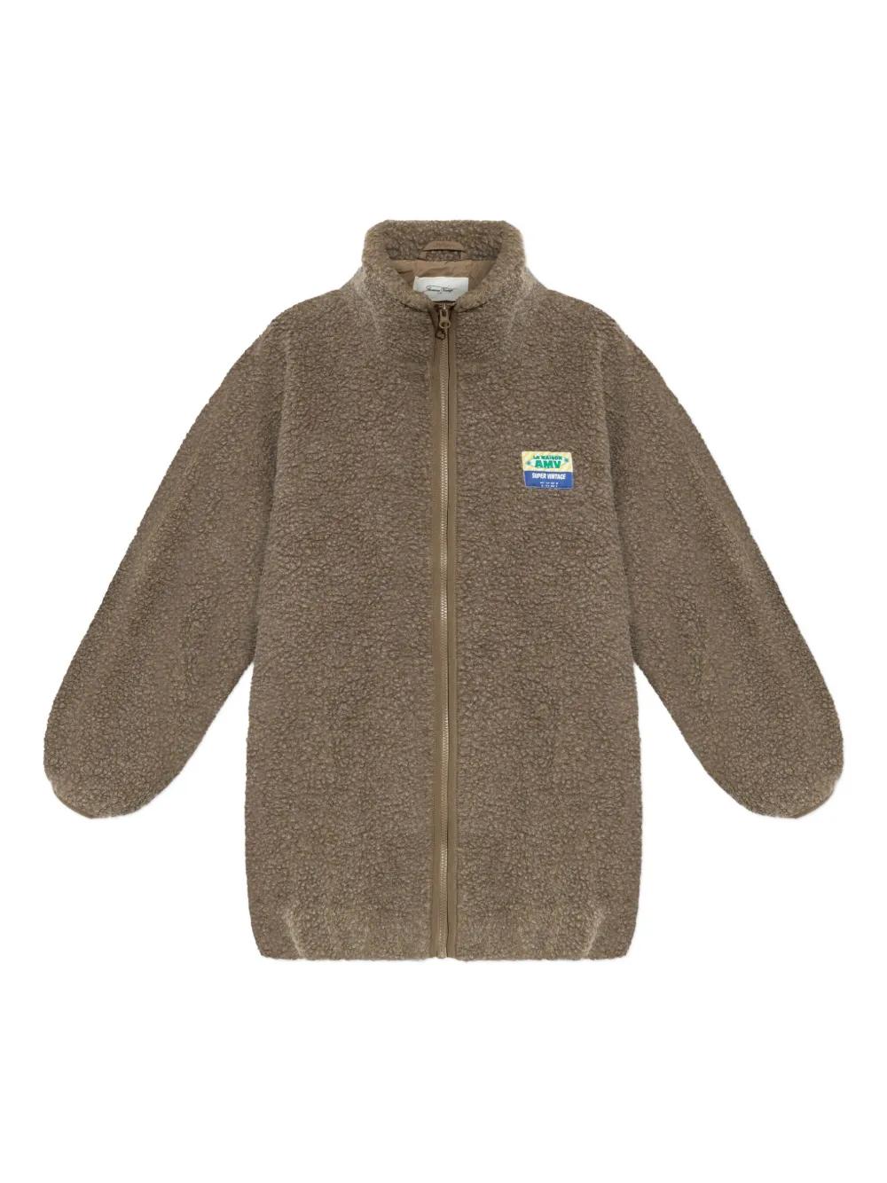 【 VINTAGE 】 Teddy Jacket urban outfitters teddy bear jacket orange sherpa size small