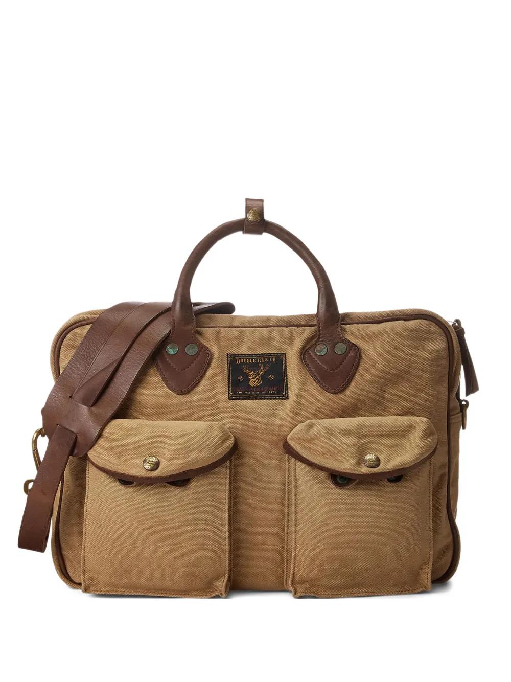 RRL LEATHER CANVAS BAG レザー バッグ 楽天市場】【希少イタリア製】RRL 【レザートートバッグ
