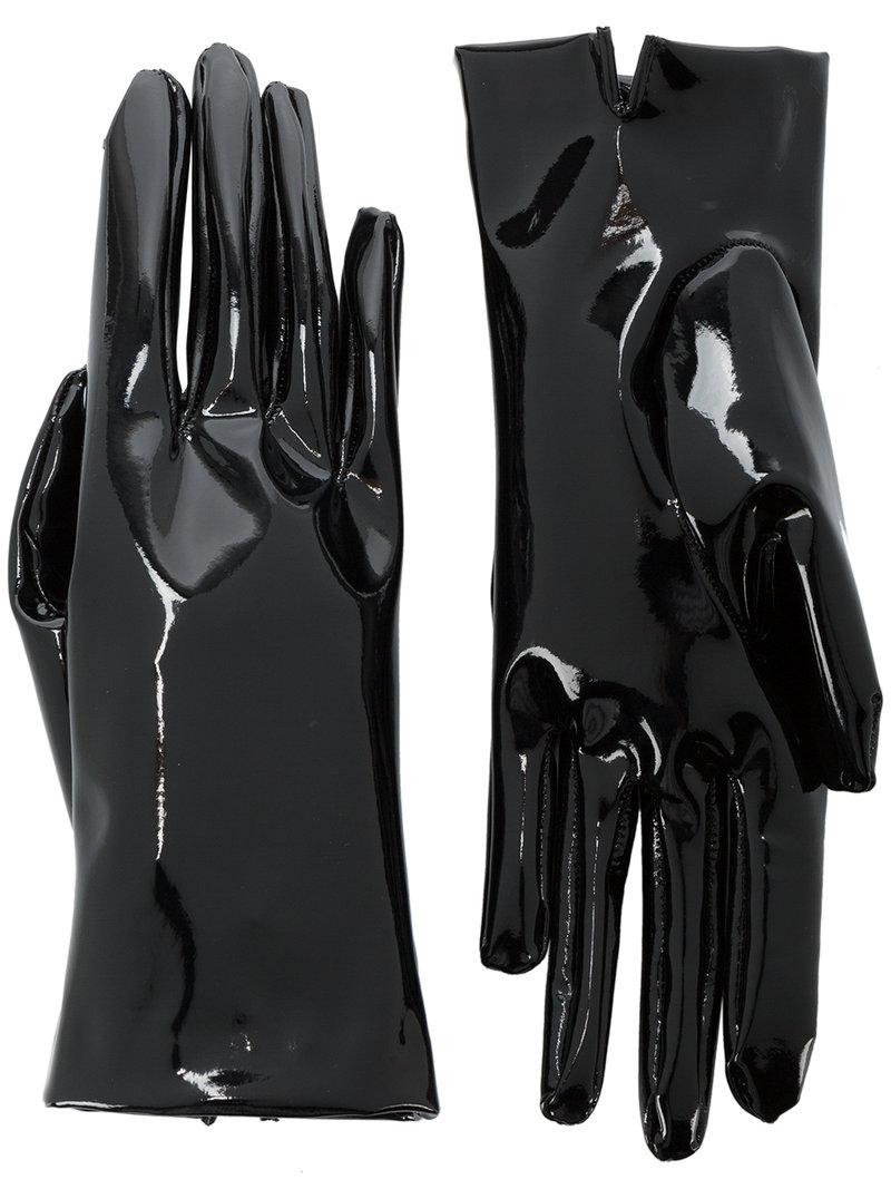 Gucci Latex Gloves in Black Lyst