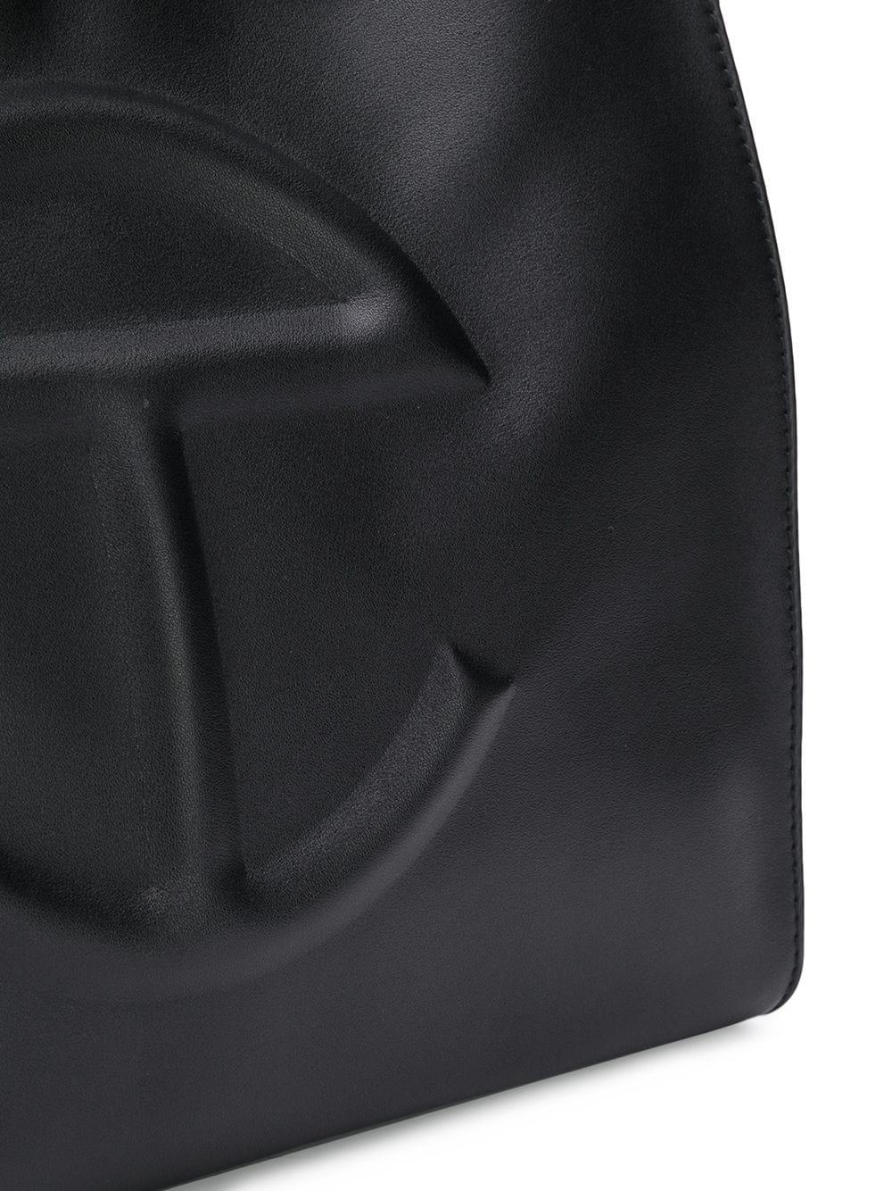 telfar shopping bag small black