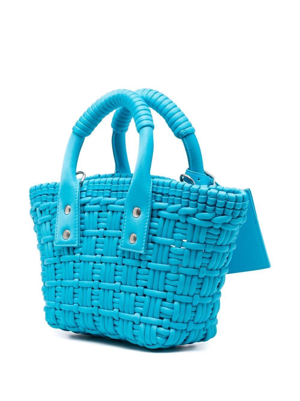 Balenciaga Xxs Bistro Basket Tote Bag in Blue | Lyst
