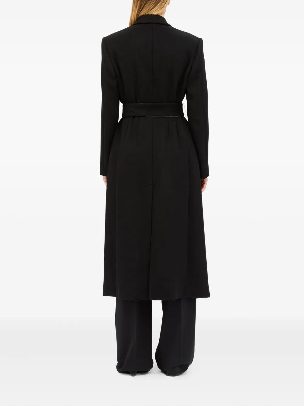 MSGM ブラック ロングコート　36 レディース MSGM コート | オンラインセールは最大50%オフ | Lyst