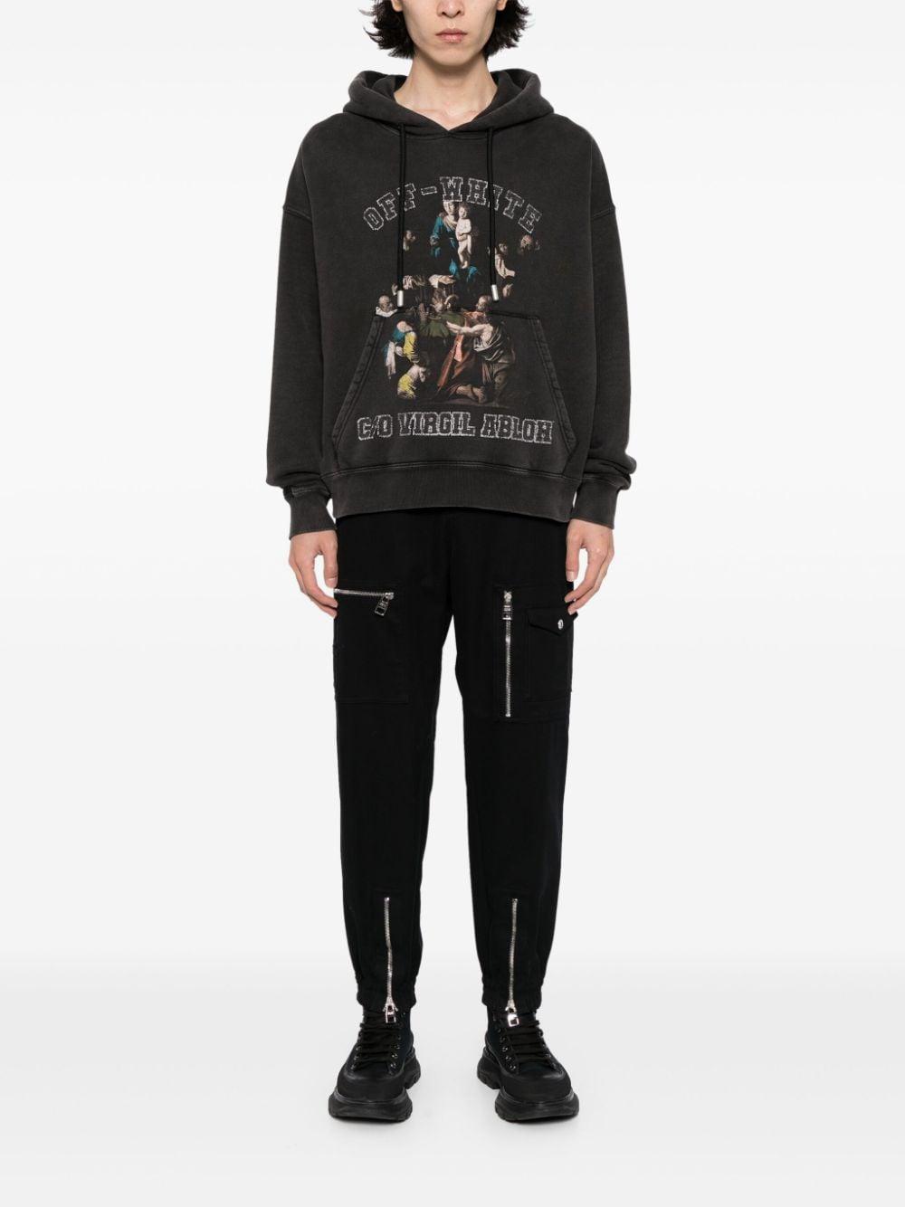 【関税込み】off-white 'Mary Skate' hoodie Off-White™ - MARY SKATE HOODIE | HBX - Globally Curated