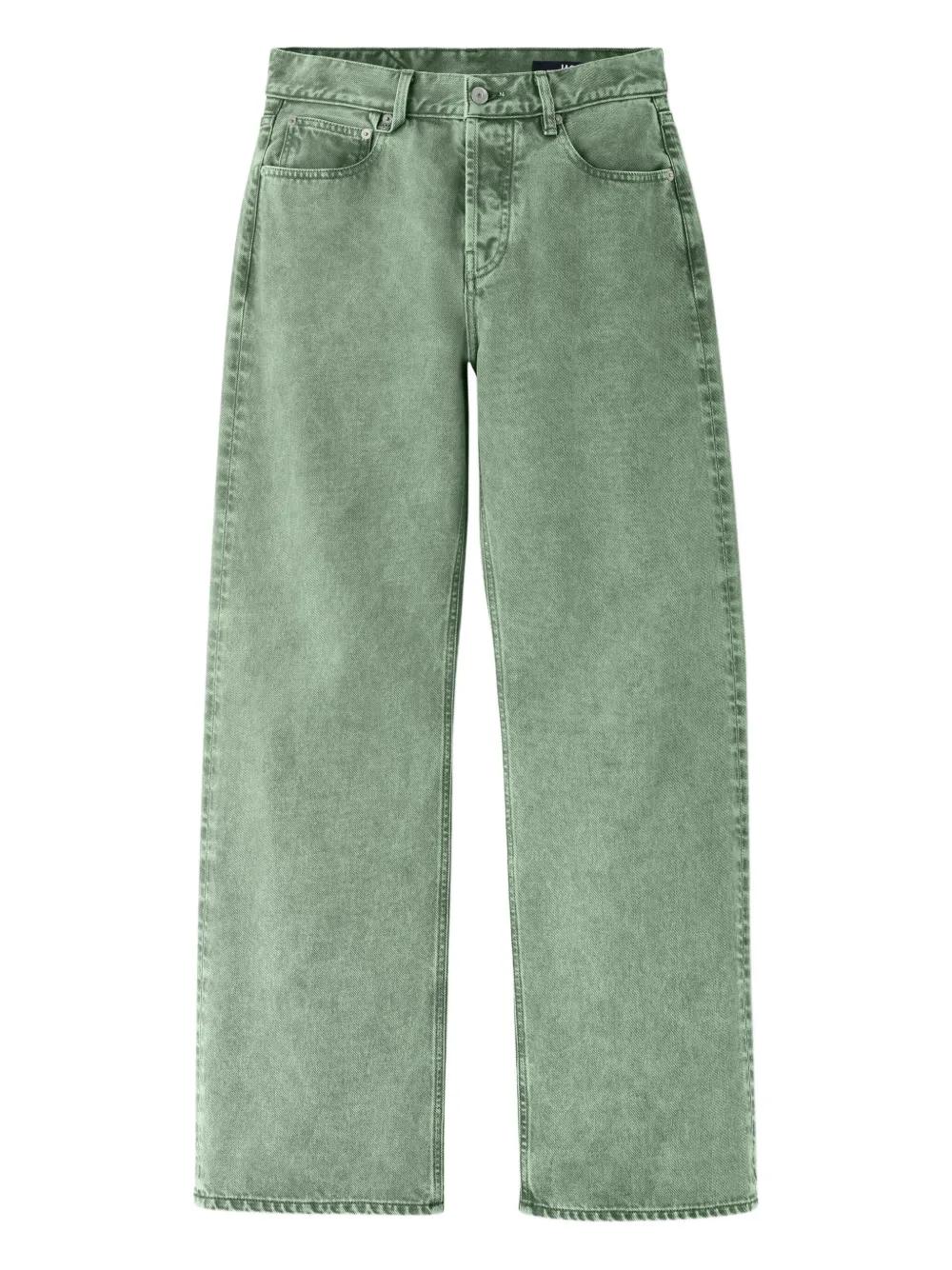 Jacquemus Straight-Leg Jeans in Green for Men Lyst UK