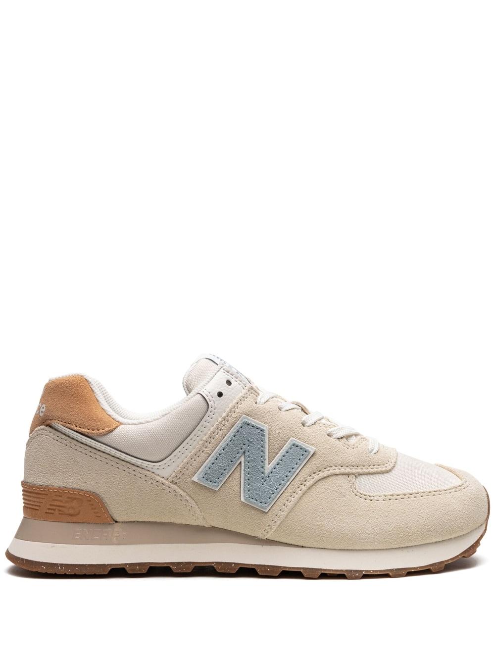 New Balance 574 "sea Salt Ocean Haze" Sneakers in White for Men Lyst
