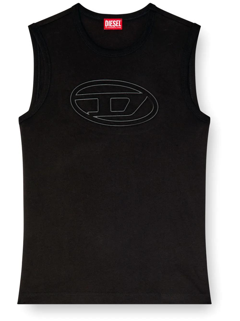 DIESEL タンクトップ ODD FELLOWS グレー RODEO CROWNS WIDE BOWL | G/O FULLTHROTTLE ノースリーブT