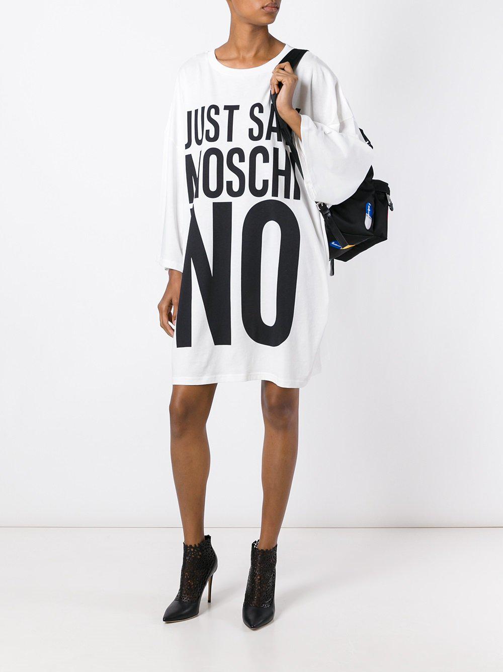 moschino tshirt dress