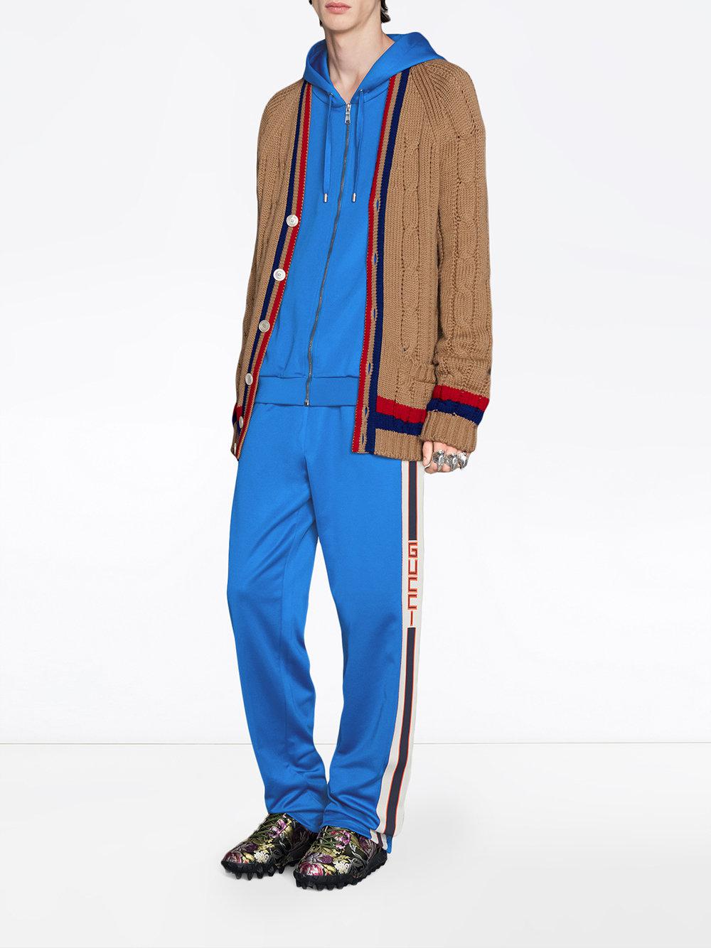gucci technical jersey sweatshirt