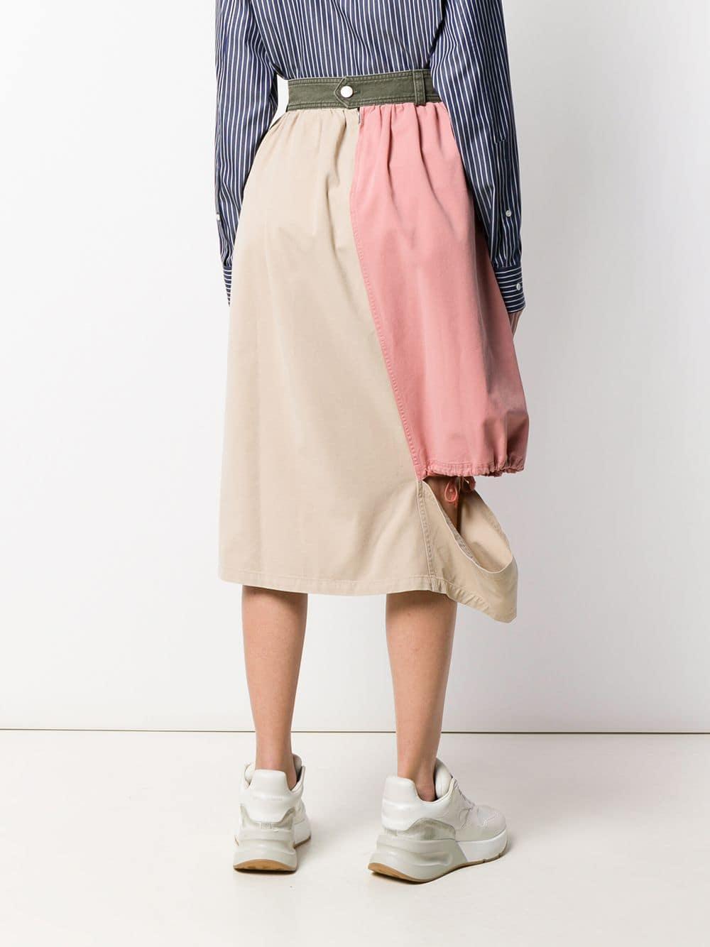 jw anderson asymmetric skirt