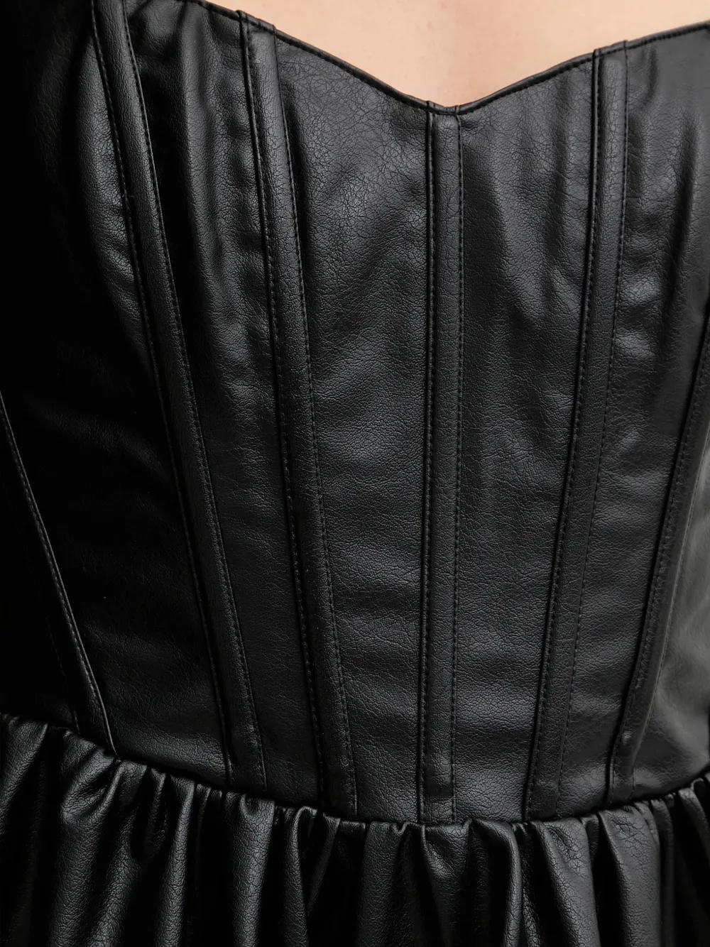 Bardot Leather Dresses for Women | Lyst