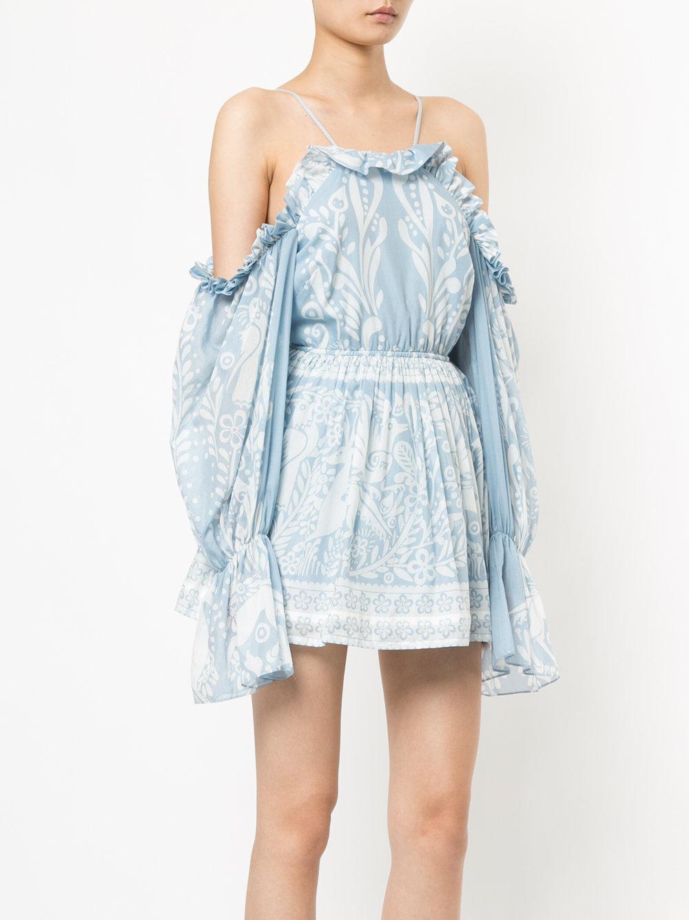 Alice mccall blue floral dress hotsell