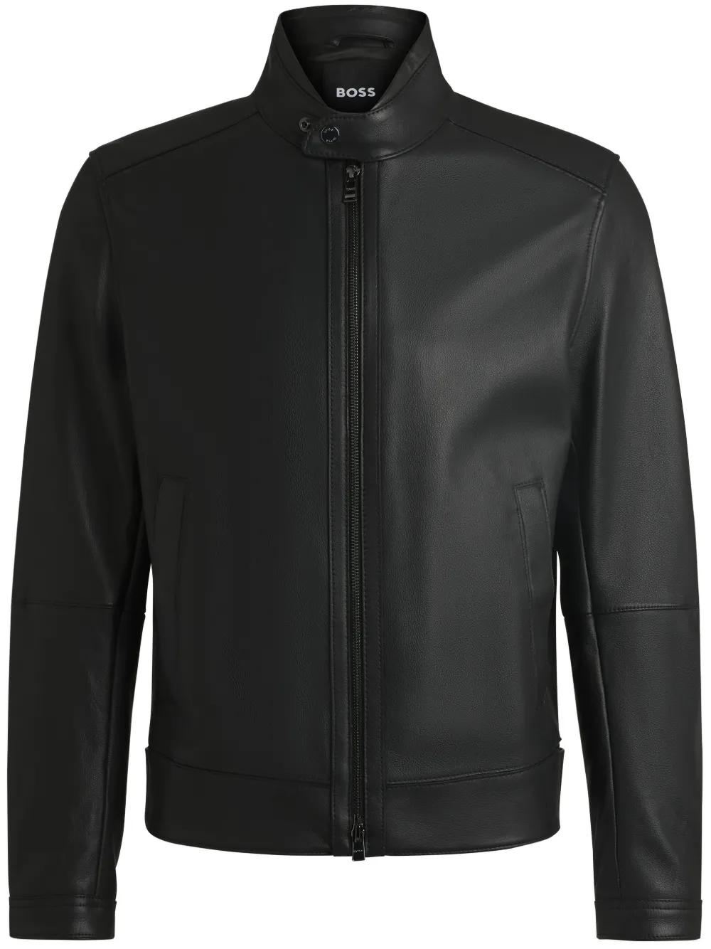 メンズ BOSS レザージャケット | オンラインセールは最大39%オフ | Lyst
